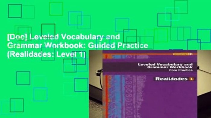 Autentico 2018 leveled vocab and grammar workbook level 3